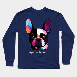 A cute French bulldog Long Sleeve T-Shirt